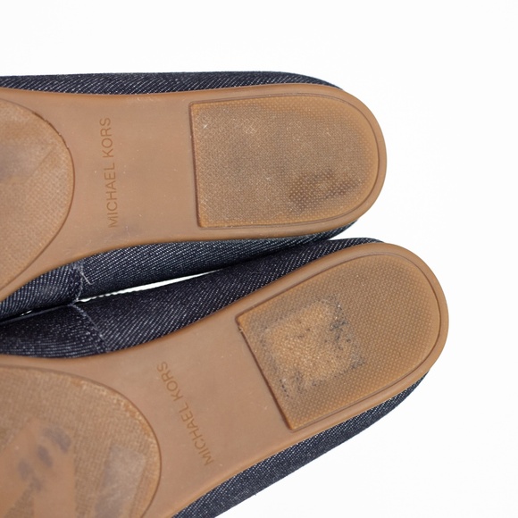 Michael Kors Denim Moccasin Loafers Flats Women’s 7M - Picture 7 of 10